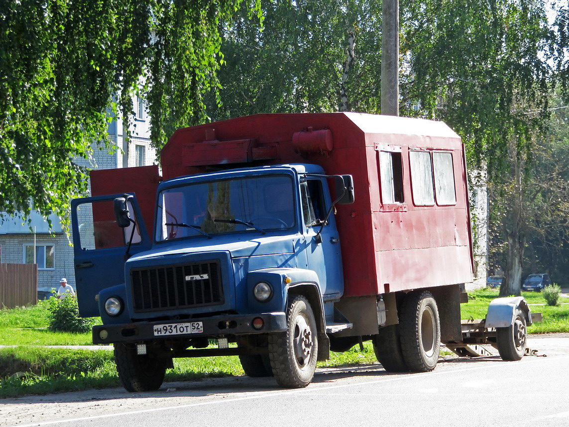 Нижегородская область, № Н 931 ОТ 52 — ГАЗ-3307