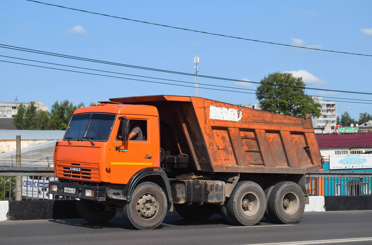 Тверская область, № У 646 НС 69 — КамАЗ-65115 (общая модель)