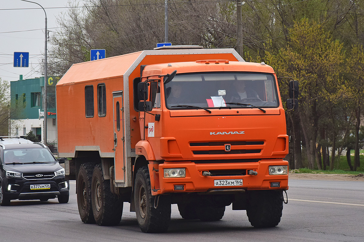 Волгоградская область, № А 323 КМ 164 — КамАЗ-43118-46