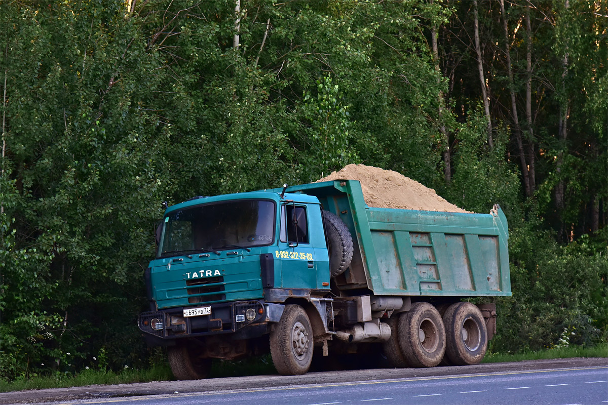 Тюменская область, № С 695 УВ 72 — Tatra 815-250S01