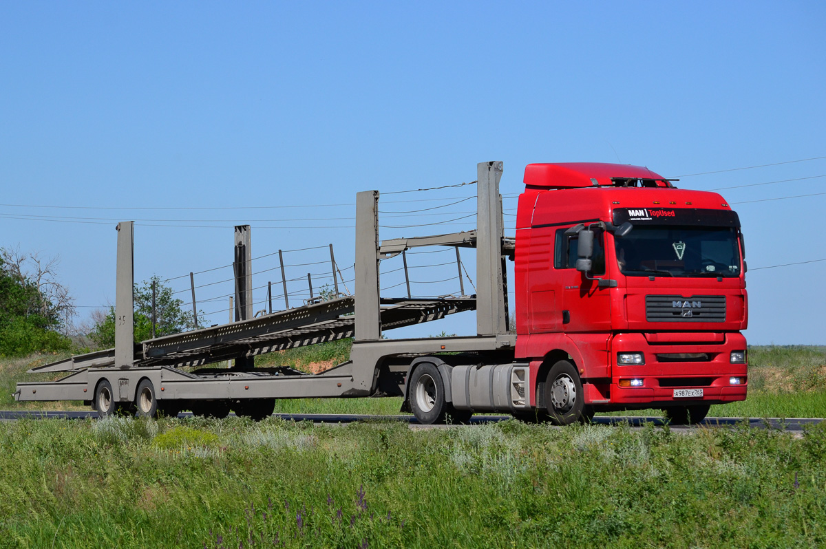 Самарская область, № А 987 ЕХ 763 — MAN TGA 18.480