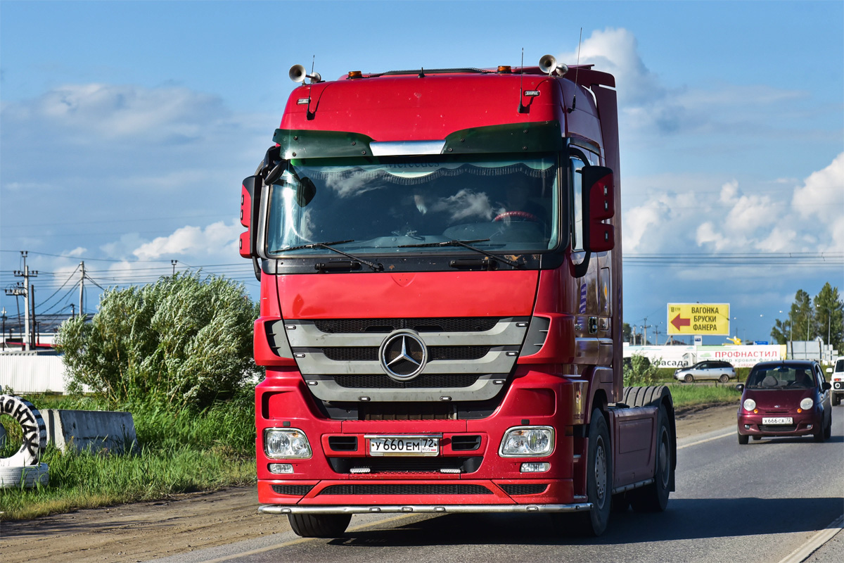 Тюменская область, № У 660 ЕМ 72 — Mercedes-Benz Actros ('2009) 1846