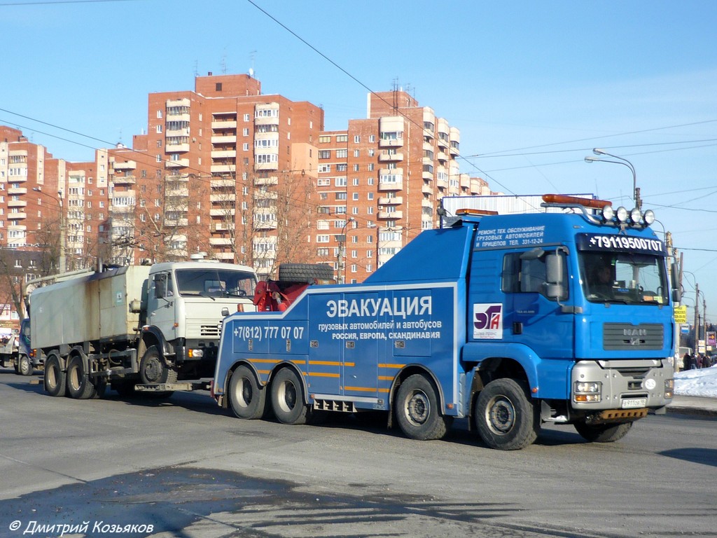 Санкт-Петербург, № В 911 ОВ 98 — MAN TGA 41.480