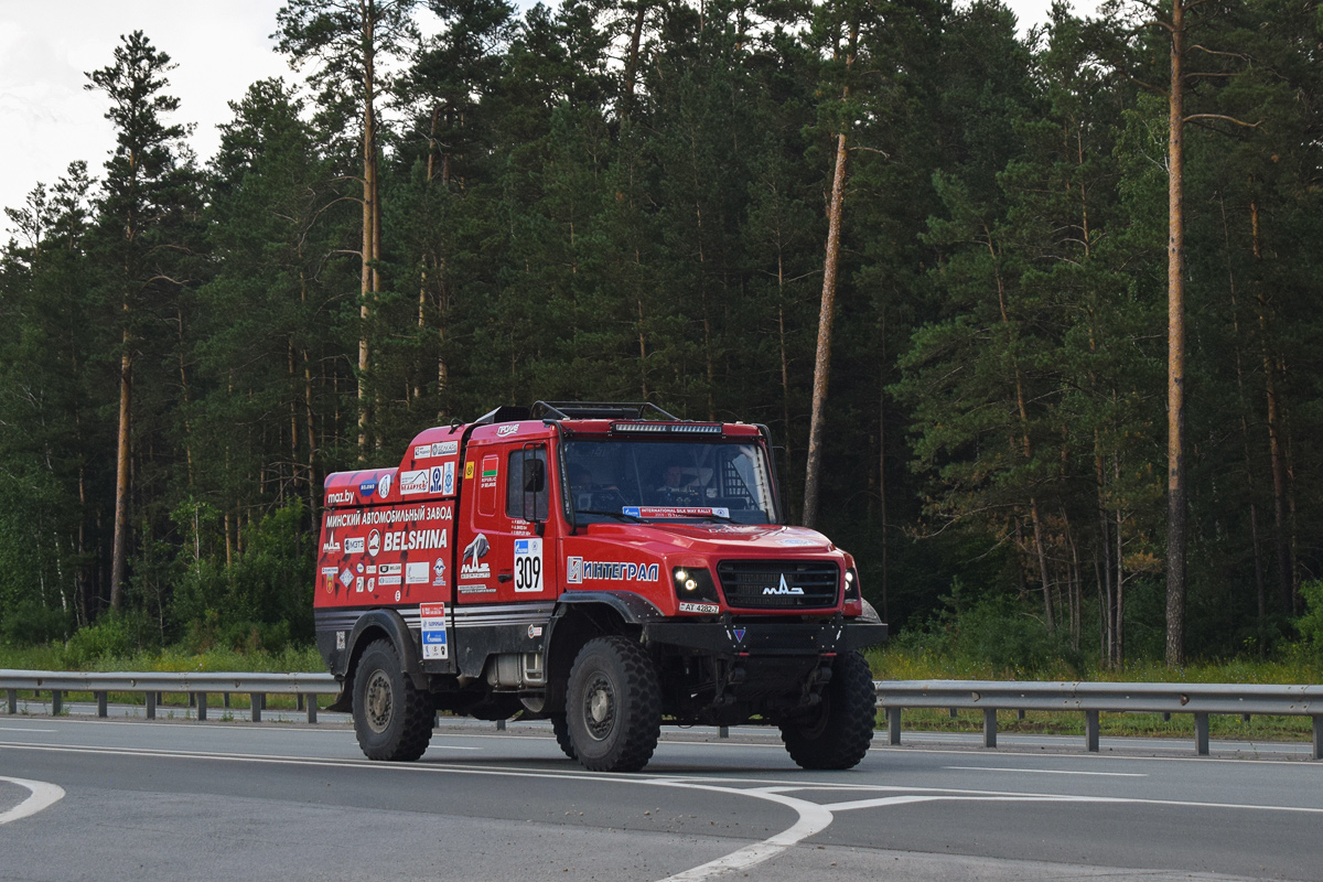 Минск, № АТ 4282-7 — МАЗ-6440RR; Ралли Шёлковый Путь (Алтайский край)