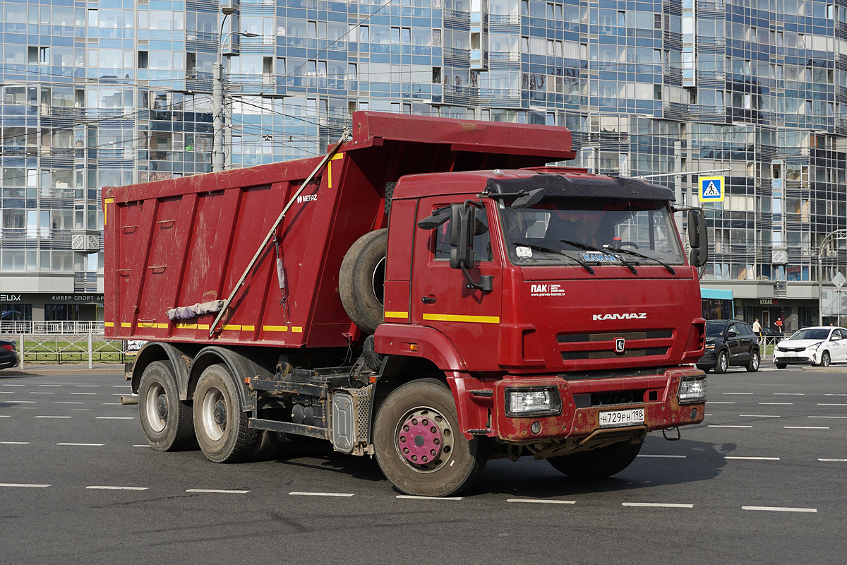 Санкт-Петербург, № Н 729 РН 198 — КамАЗ-6520-B5