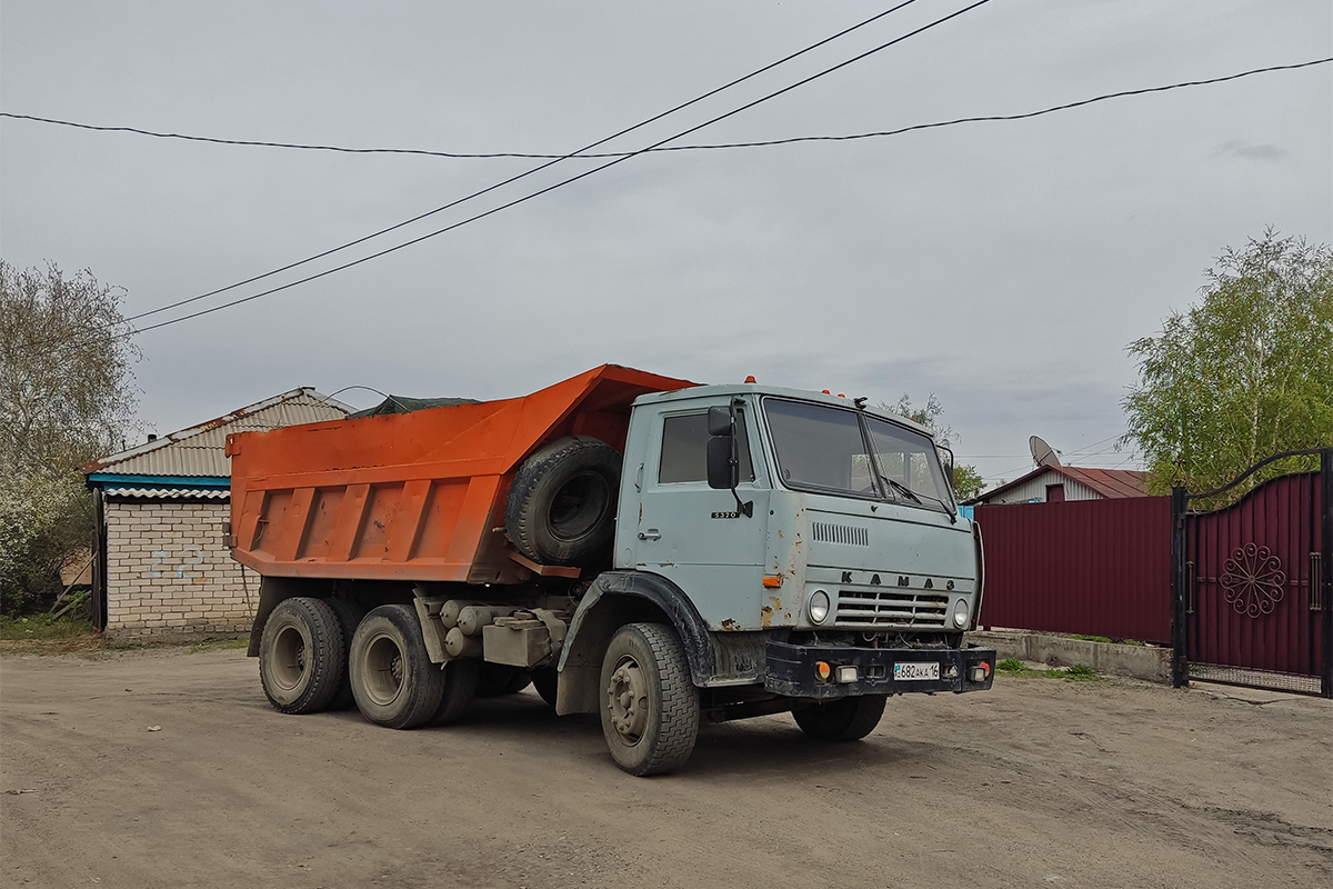 Восточно-Казахстанская область, № 682 AKA 16 — КамАЗ-55111 (общая модель)