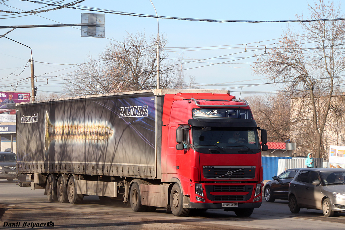 Кемеровская область, № К 601 МО 142 — Volvo (общая модель)