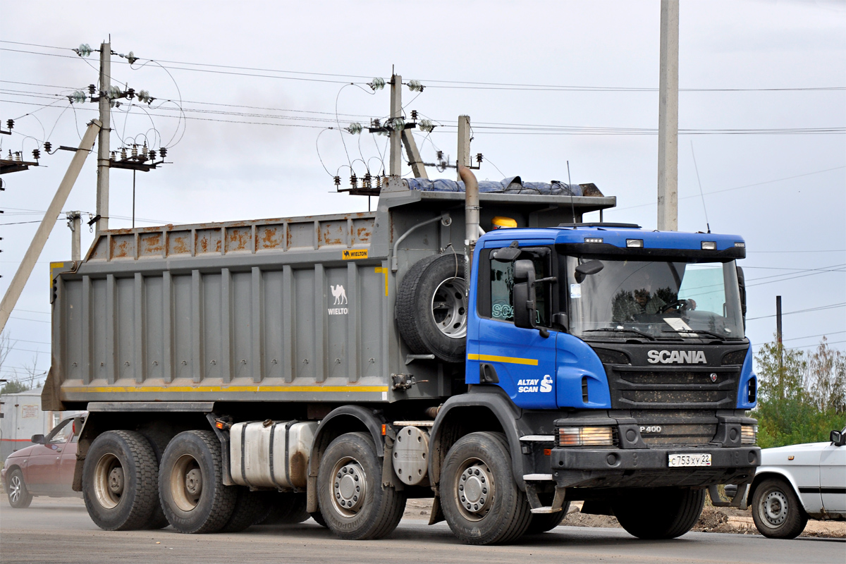 Алтайский край, № С 753 ХУ 22 — Scania ('2011) P400