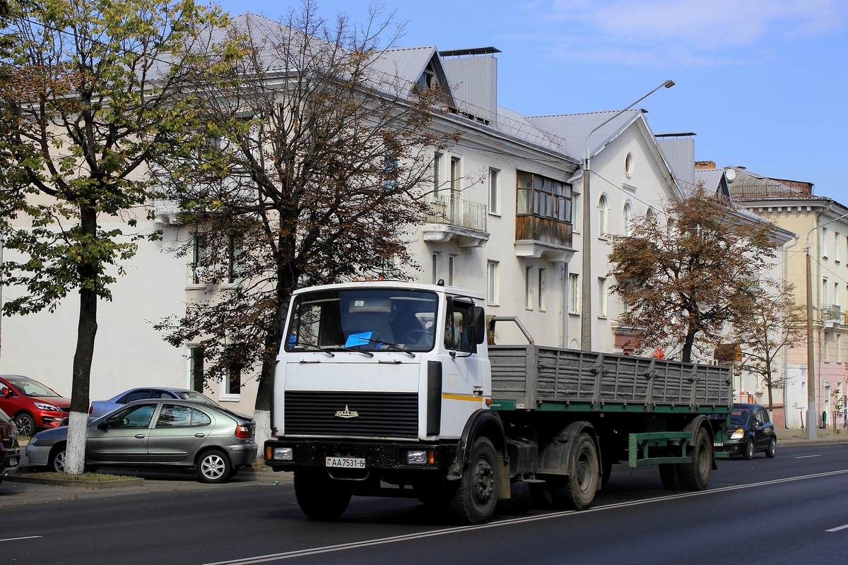 Могилёвская область, № АА 7531-6 — МАЗ-5433 (общая модель)