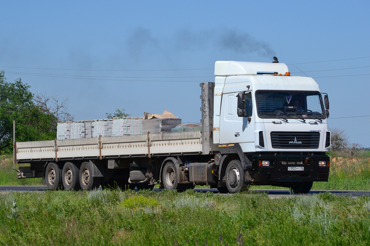 Волгоградская область, № С 800 РТ 34 — МАЗ-5440A8