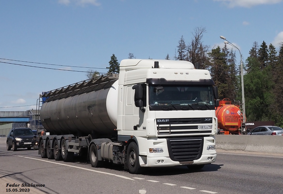 Московская область, № С 081 СХ 790 — DAF XF105 FT