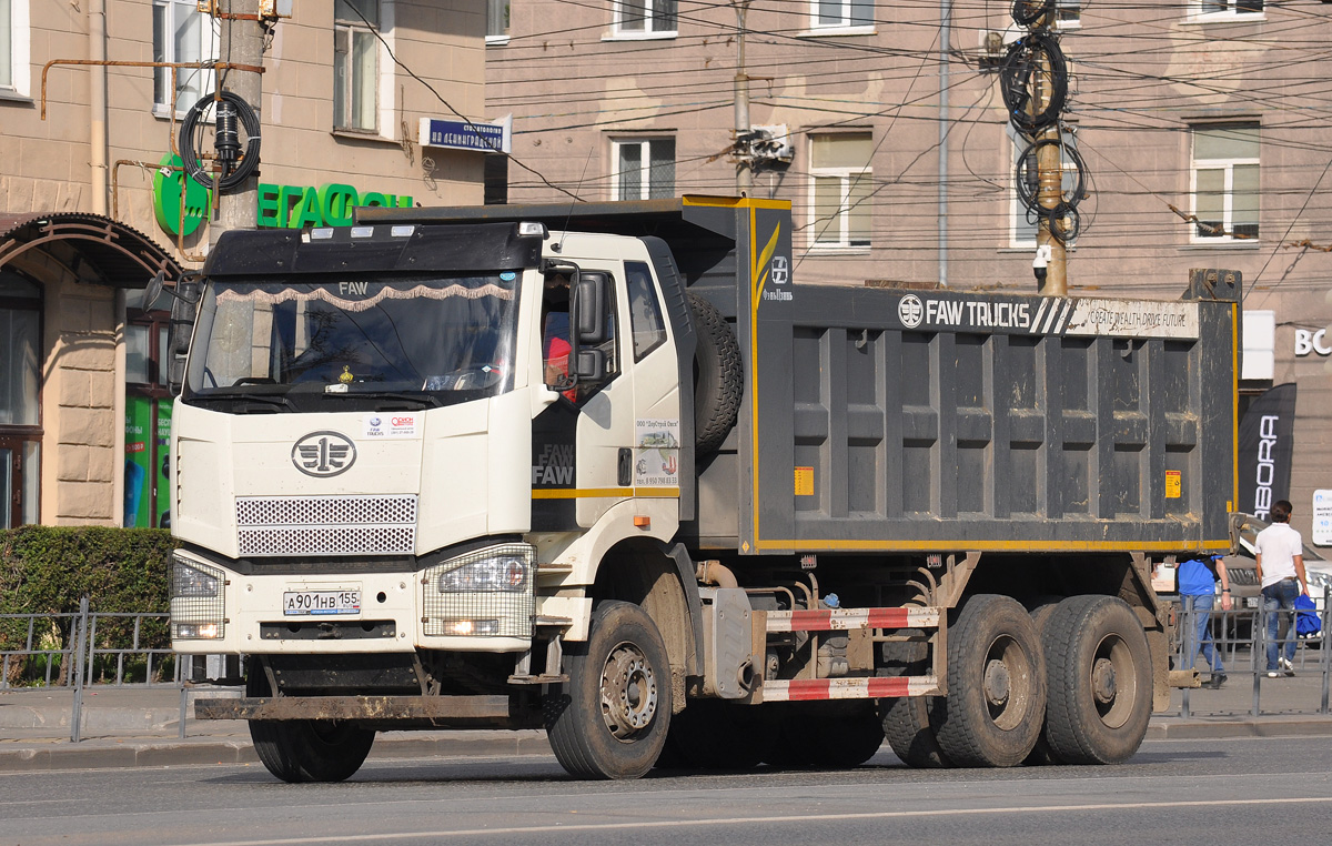 Омская область, № А 901 НВ 155 — FAW J6 (общая модель)