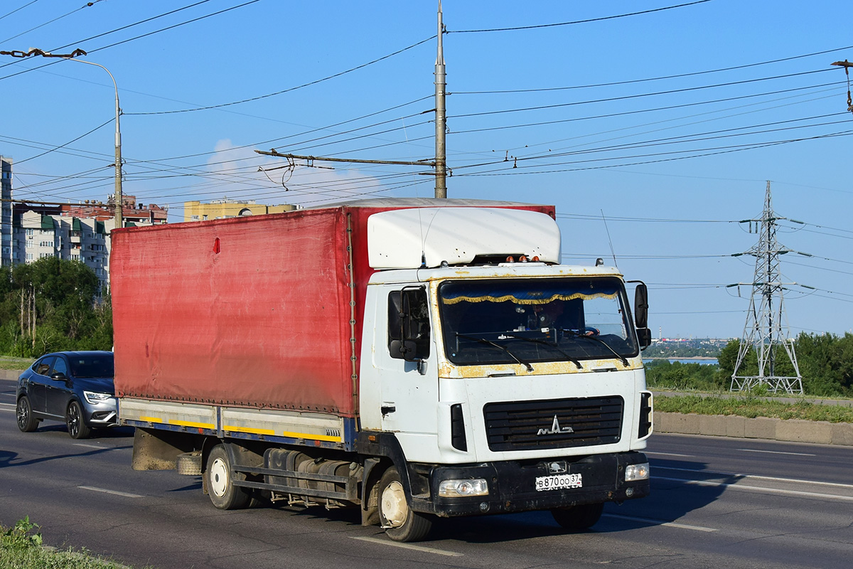 Ивановская область, № В 870 ОО 37 — МАЗ-4371W1 "Зубрёнок"