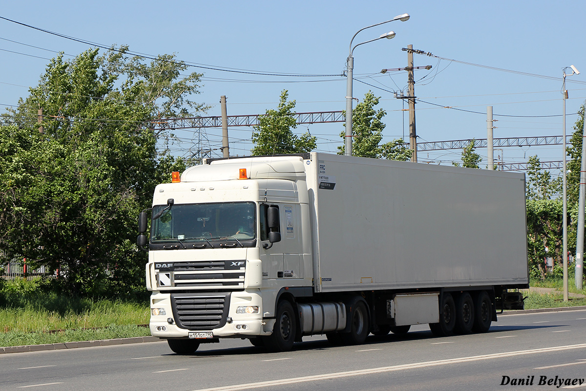 Московская область, № Н 151 ОТ 790 — DAF XF105 FT