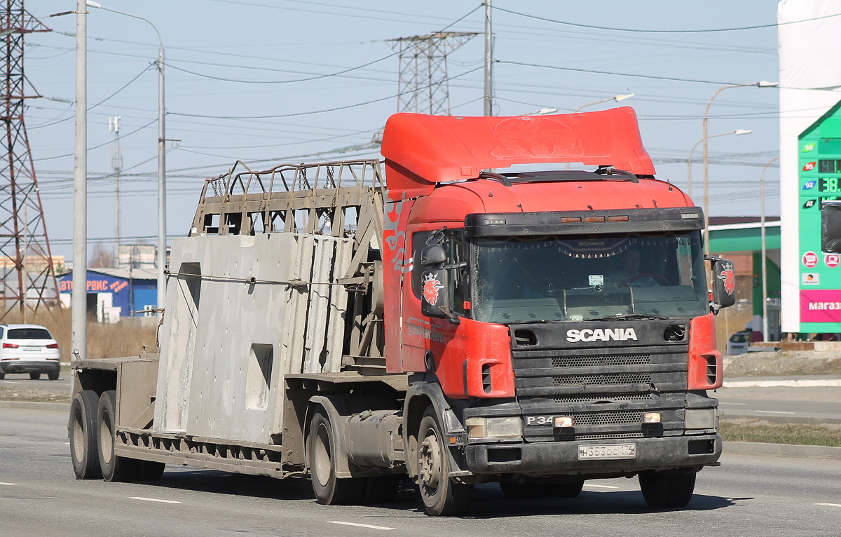 Челябинская область, № Н 353 ОС 174 — Scania ('1996) P114G