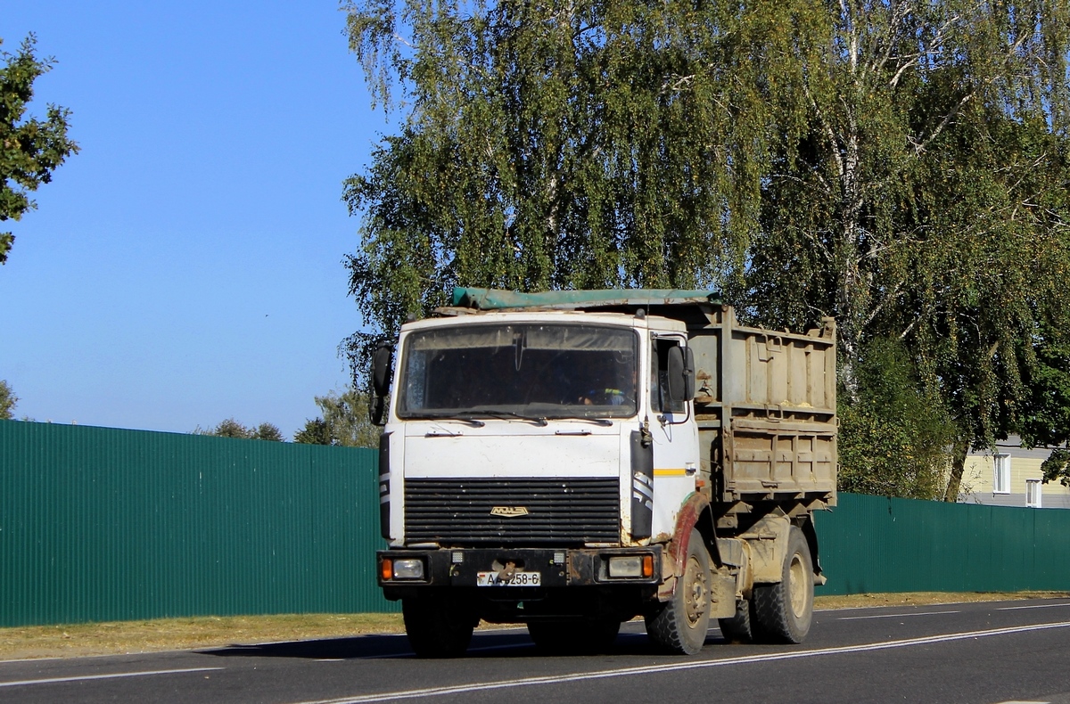 Могилёвская область, № АА 6258-6 — МАЗ-5551 (общая модель)