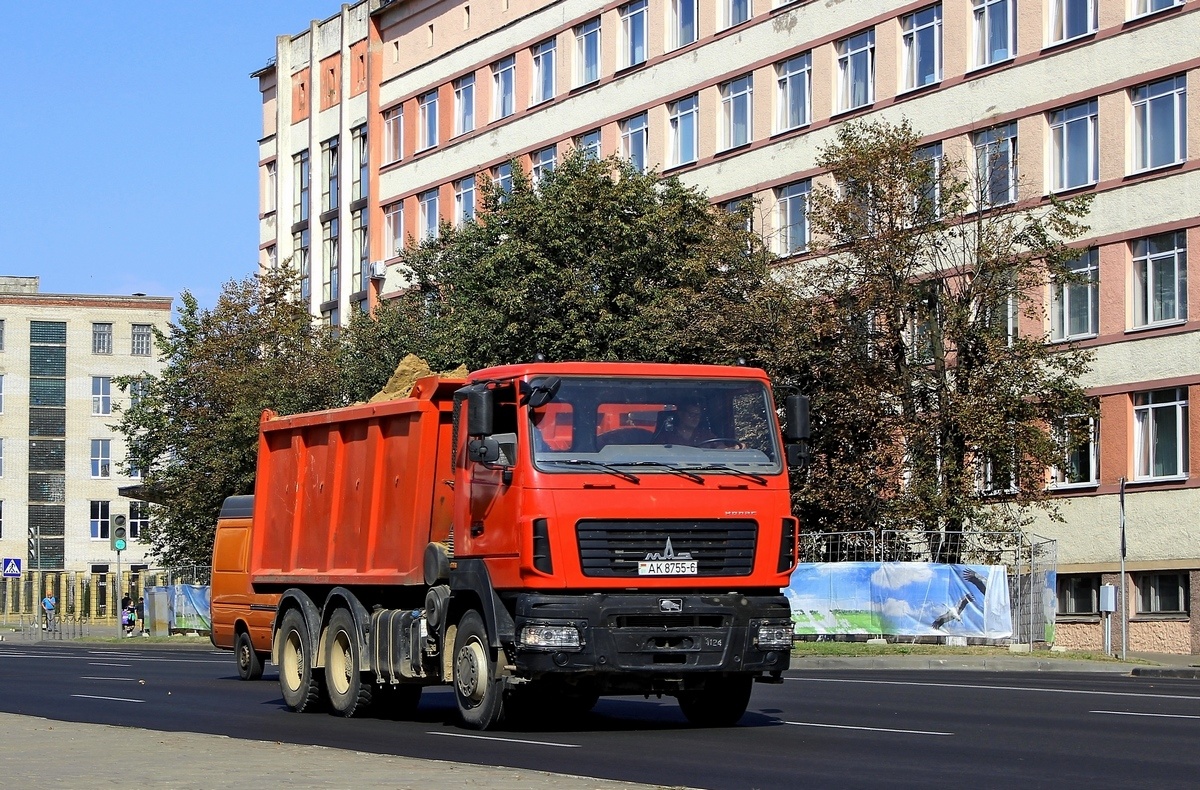 Могилёвская область, № АК 8755-6 — МАЗ-6501 (общая модель)