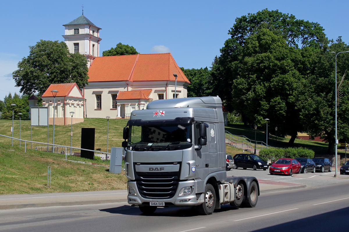 Великобритания, № SH64 OVD — DAF XF Euro6 FTG