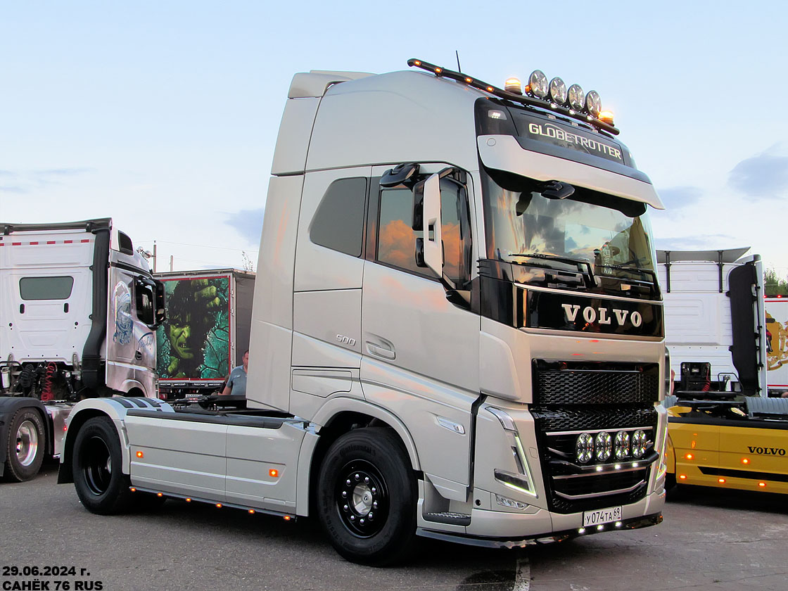 Тверская область, № У 074 ТА 69 — Volvo ('2020) FH.500 [X9P]; Московская область — Фестиваль TruckDay 2024 — июнь