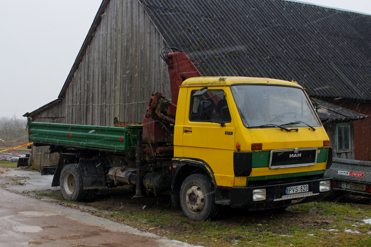 Литва, № PVS 623 — MAN Volkswagen G90