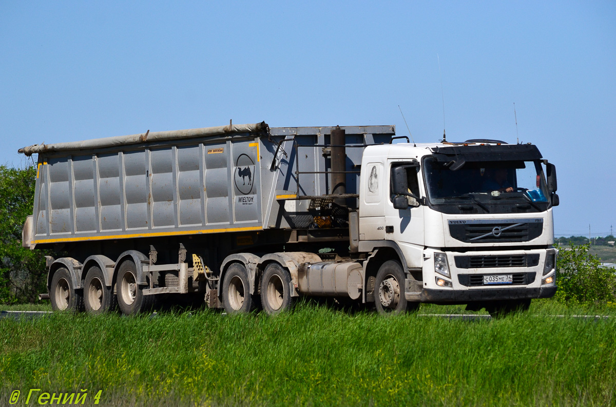 Волгоградская область, № С 035 МЕ 34 — Volvo ('2010) FM.400 [X9P]