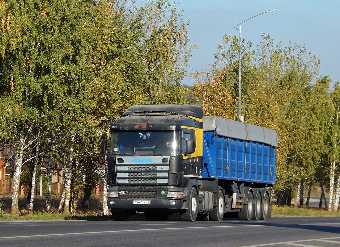 Белгородская область, № Т 247 ХХ 31 — Scania ('1996) R114L