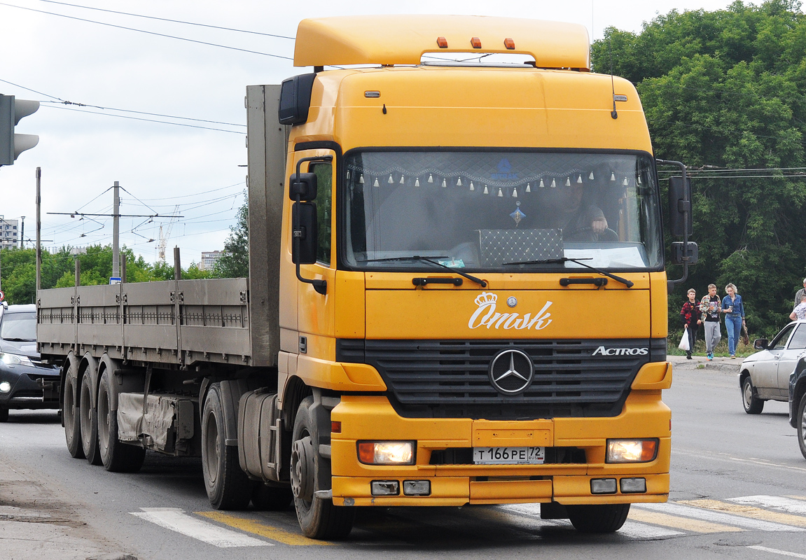 Тюменская область, № Т 166 РЕ 72 — Mercedes-Benz Actros ('1997) 1840