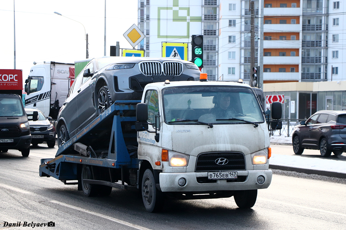 Ленинградская область, № В 765 ЕВ 147 — Hyundai HD78 [XWE]