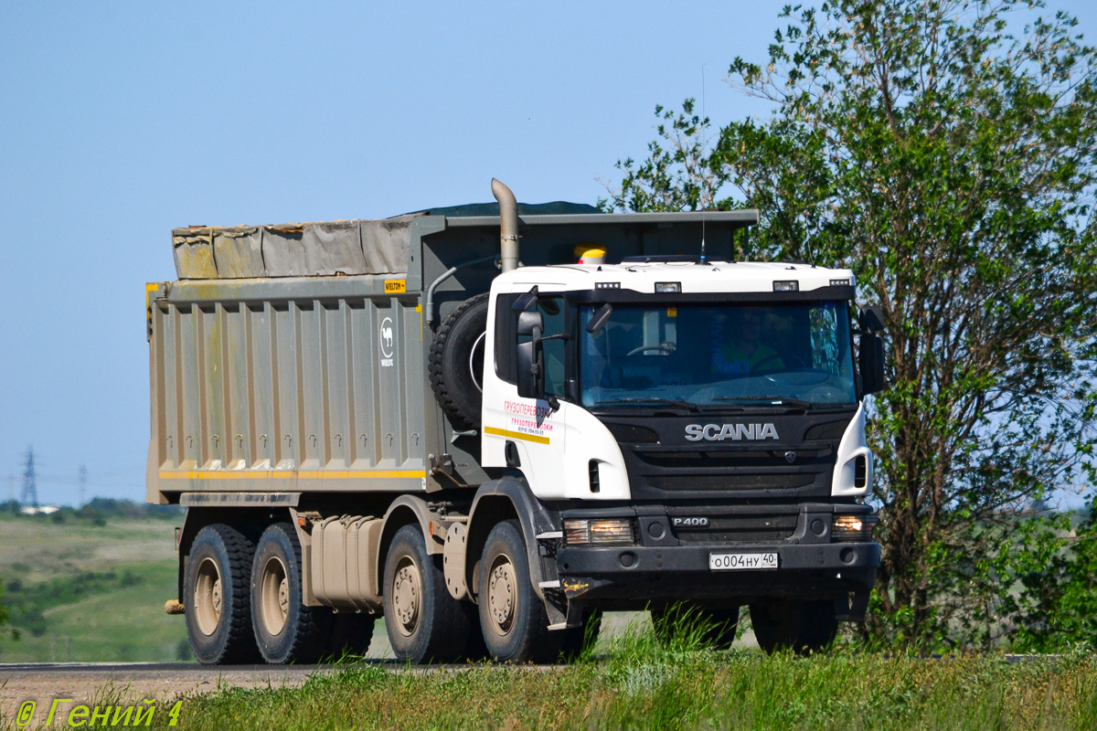 Калужская область, № О 004 НУ 40 — Scania ('2011) P400