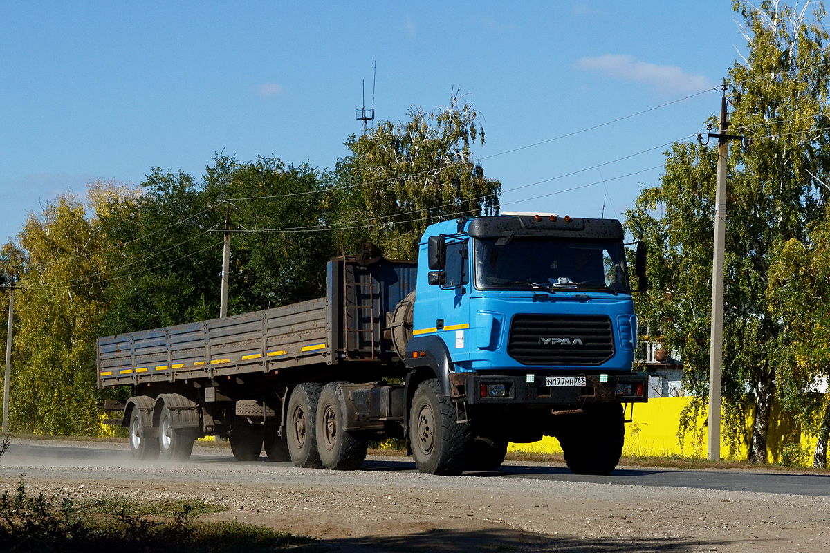 Самарская область, № М 177 МН 763 — Урал-44202