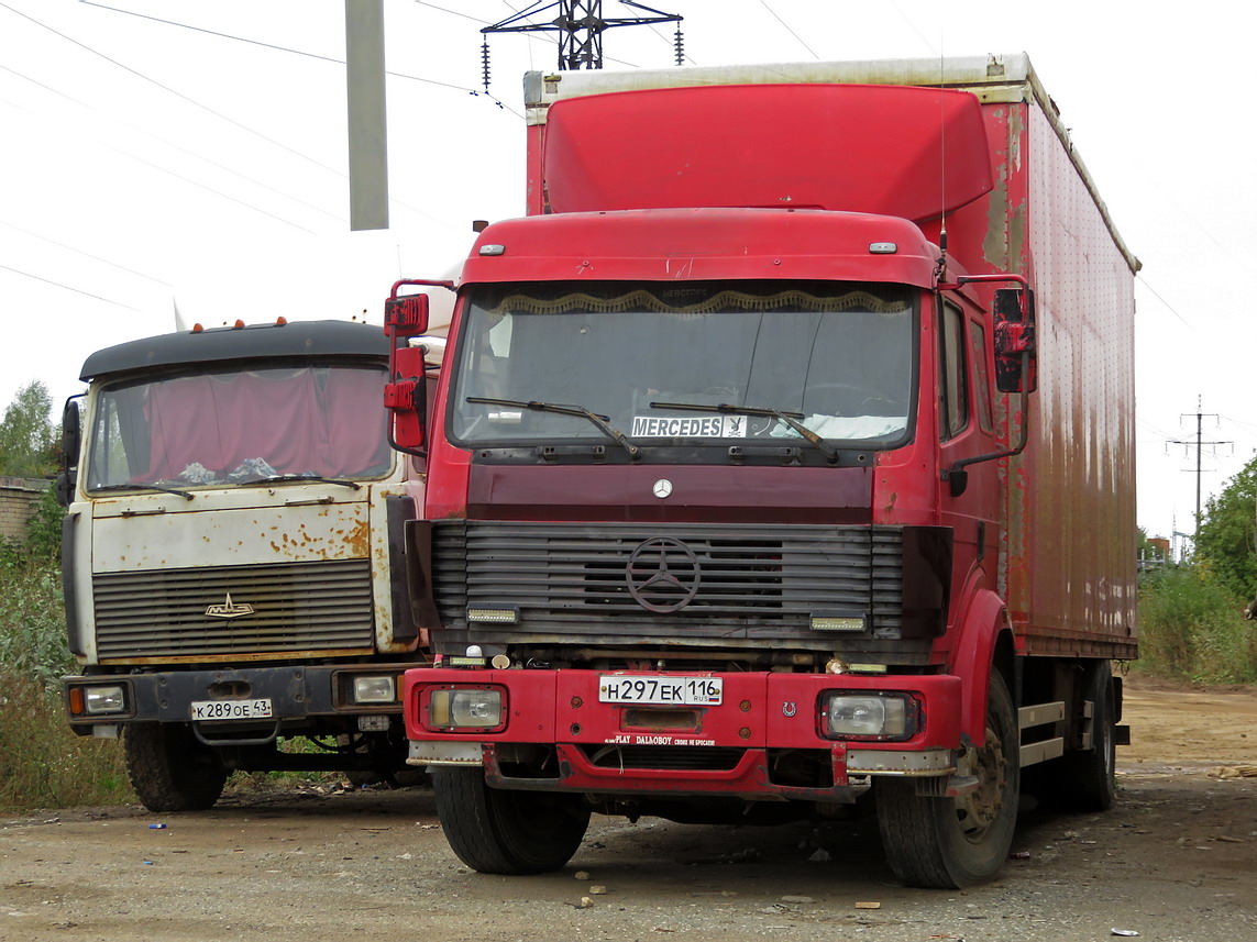 Кировская область, № Н 297 ЕК 116 — Mercedes-Benz SK 1827