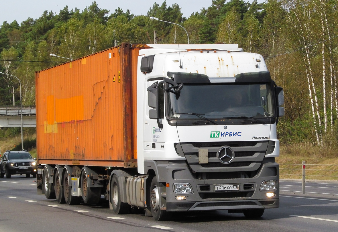 Санкт-Петербург, № Т 416 ХО 178 — Mercedes-Benz Actros '09 1844 [Z9M]