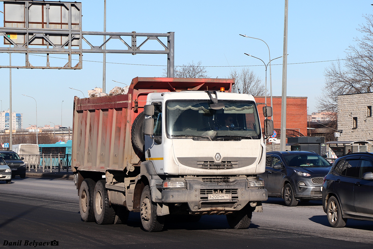 Ленинградская область, № А 200 НМ 147 — Renault Kerax [X9P]