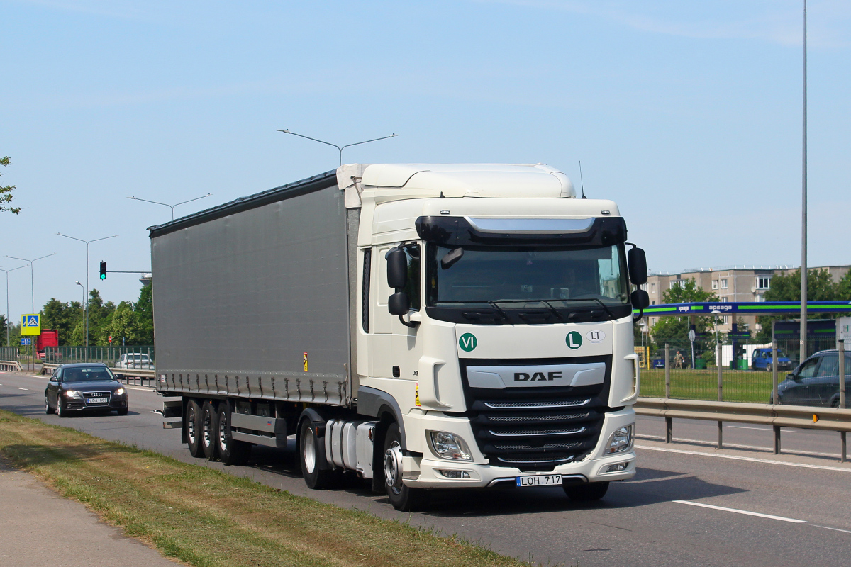 Литва, № LOH 717 — DAF XF Euro6 FT