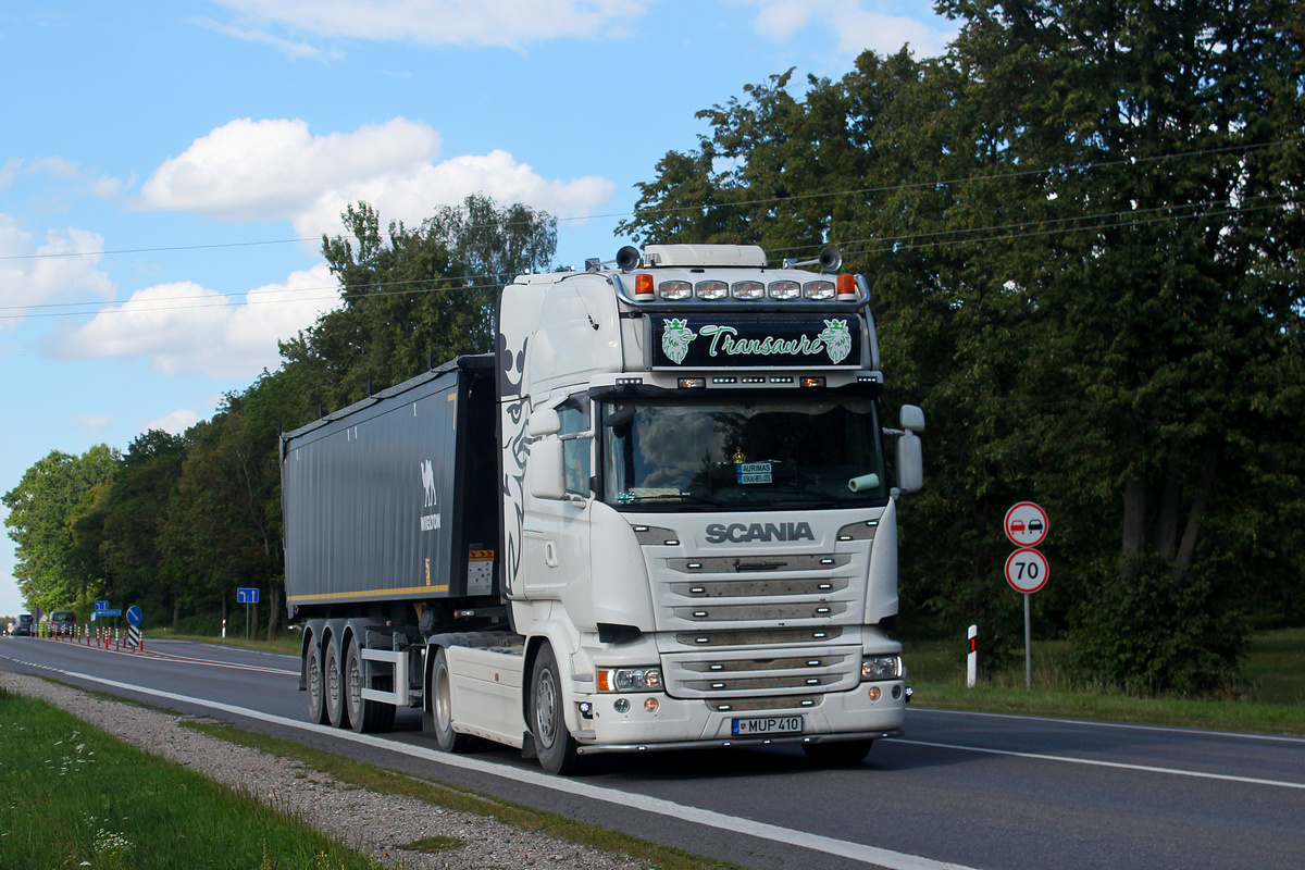 Литва, № MUP 410 — Scania ('2013) R450