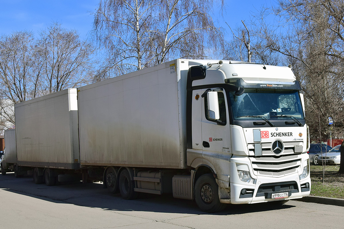 Татарстан, № В 998 СС 116 — Mercedes-Benz Actros ('2011) 2545