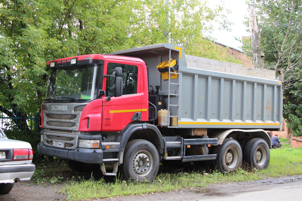 Томская область, № С 337 ММ 70 — Scania ('2011) P420