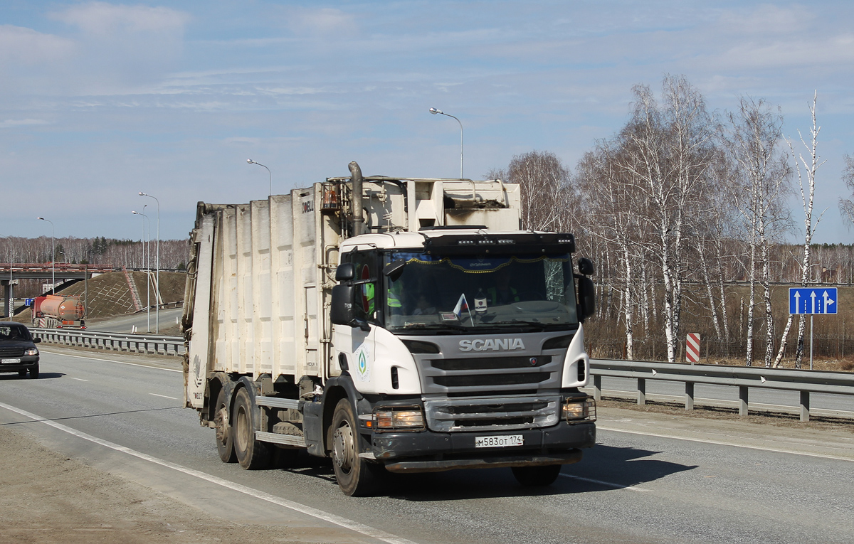 Челябинская область, № М 583 ОТ 174 — Scania ('2011) P340