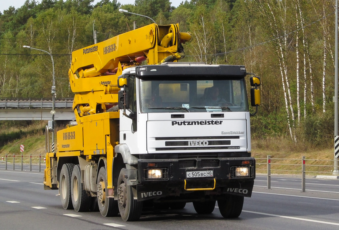 Калужская область, № С 505 ВС 40 — IVECO EuroTrakker