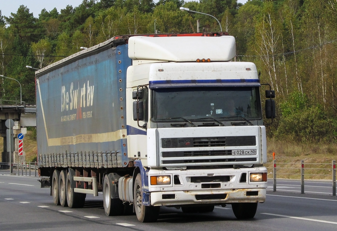 Калужская область, № Е 028 СК 40 — DAF XF95 (общая модель)