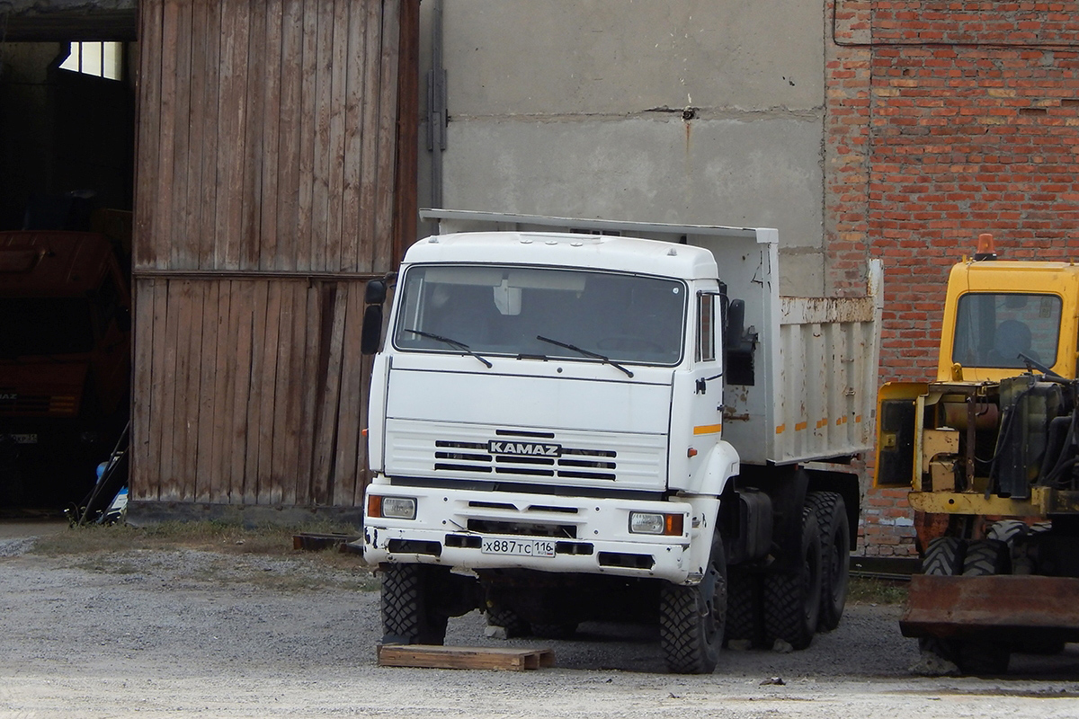 Белгородская область, № Х 887 ТС 116 — КамАЗ-6522 (общая модель)