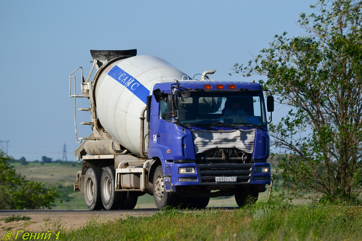 Волгоградская область, № У 892 РО 161 — CAMC (общая модель)