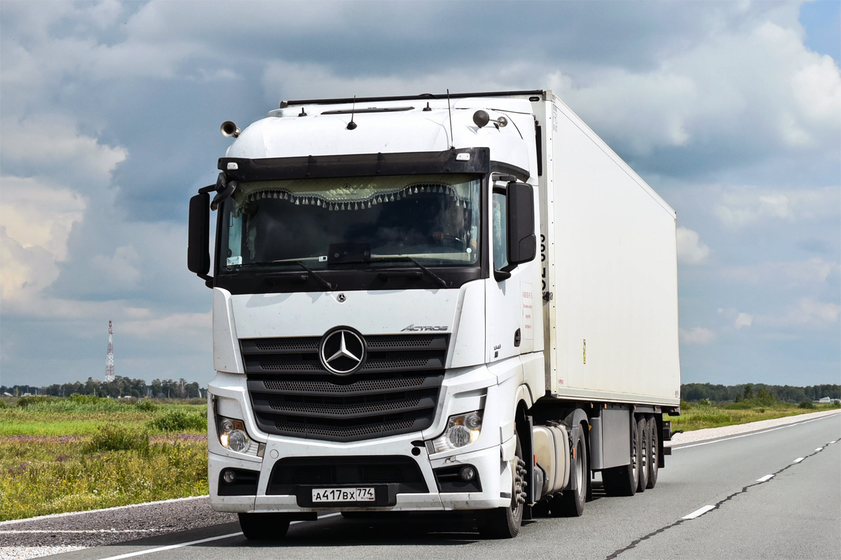 Челябинская область, № А 417 ВХ 774 — Mercedes-Benz Actros ('2022) [LRD]