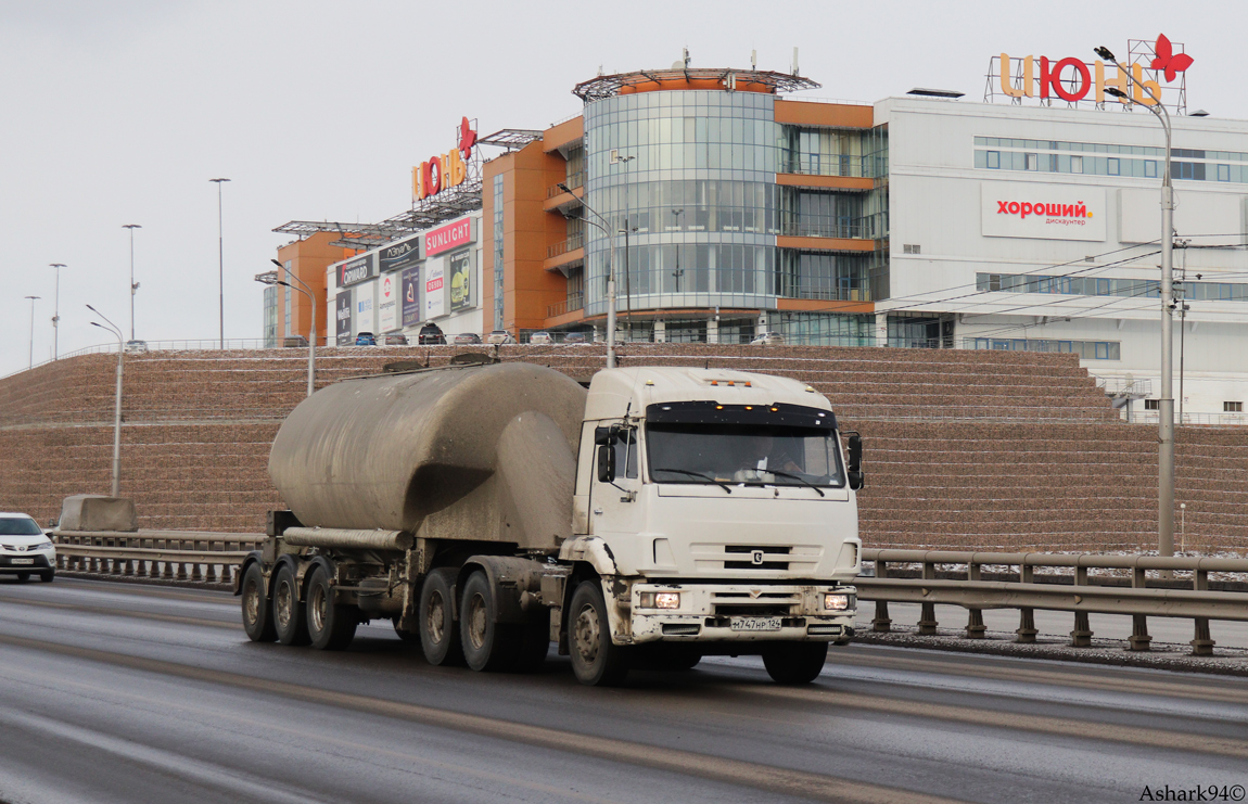 Красноярский край, № М 747 НР 124 — КамАЗ-6460-63