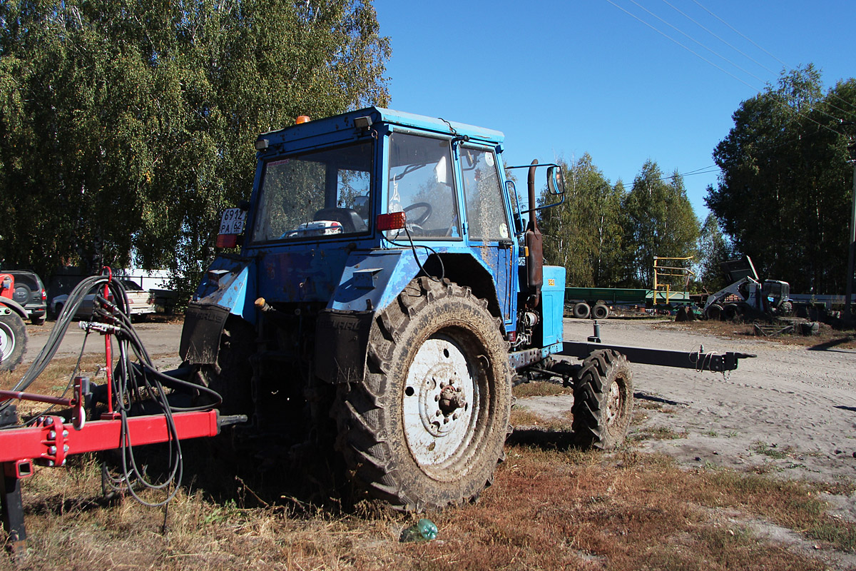 Рязанская область, № 6912 РА 62 — Беларус-82.1