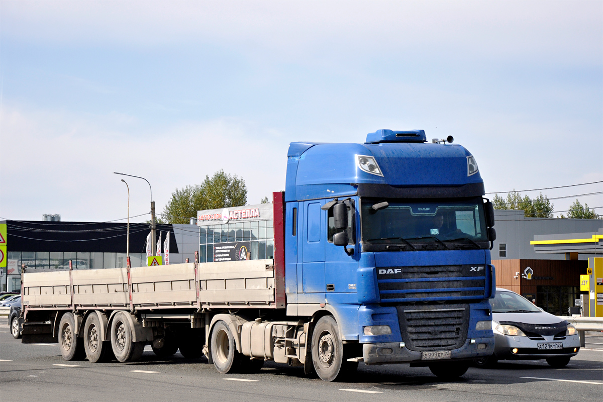 Алтайский край, № В 999 ЕР 22 — DAF XF105 FT