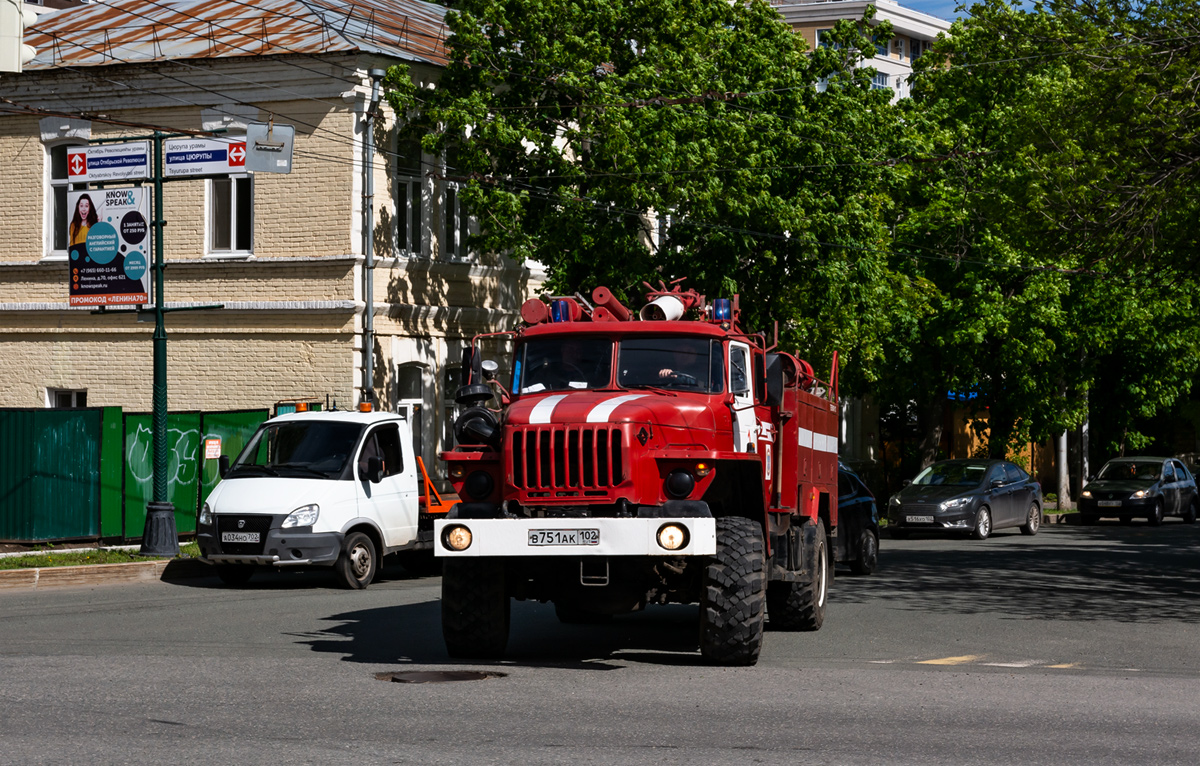 Башкортостан, № В 751 АК 102 — Урал-43204-41