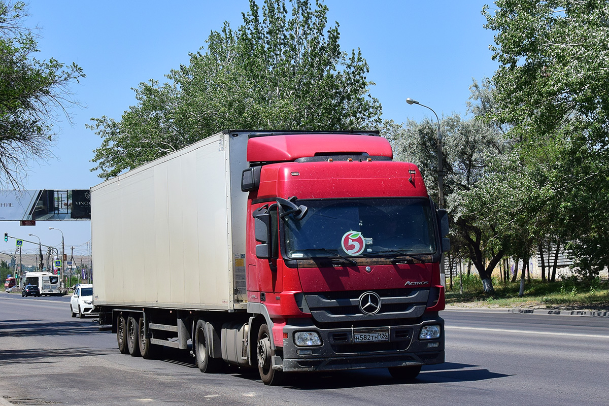 Ставропольский край, № Н 582 ТН 126 — Mercedes-Benz Actros '09 1841 [Z9M]