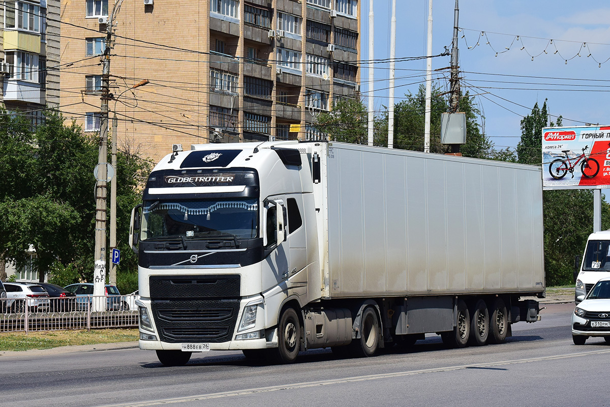 Ставропольский край, № Н 888 ЕВ 26 — Volvo ('2012) FH.460 [X9P]