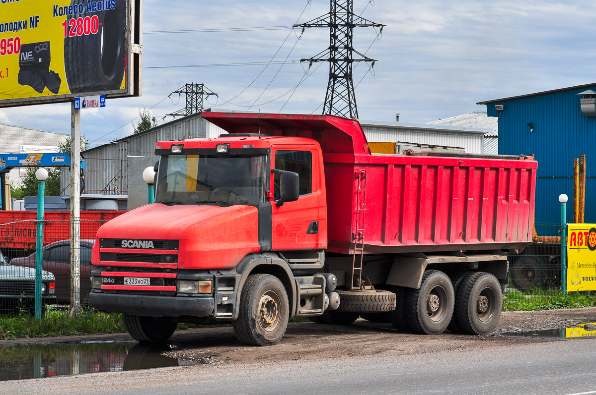 Архангельская область, № Е 333 НО 29 — Scania ('1996) T-Series 124C